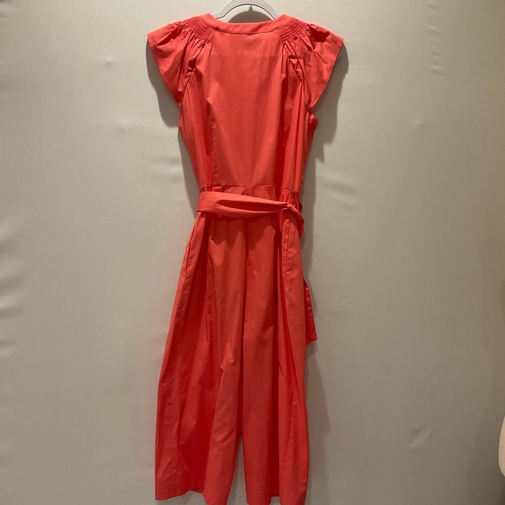 Gal Meets Glam Coral Jumpsuit - Picture 5 of 12